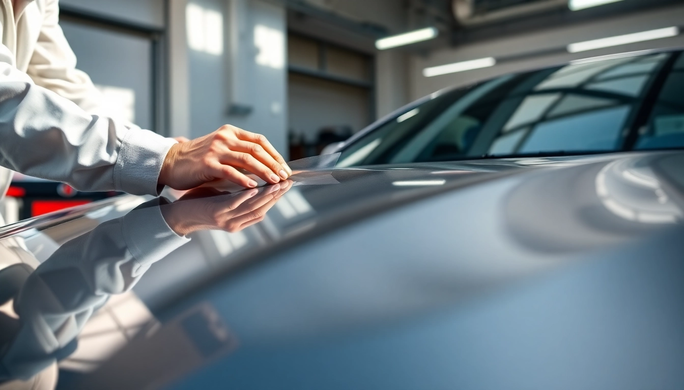 Apply paint protection film near me to enhance vehicle durability and shine.
