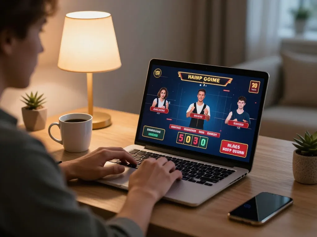 Playing a live dealer game on jun88 com while enjoying a warm home atmosphere