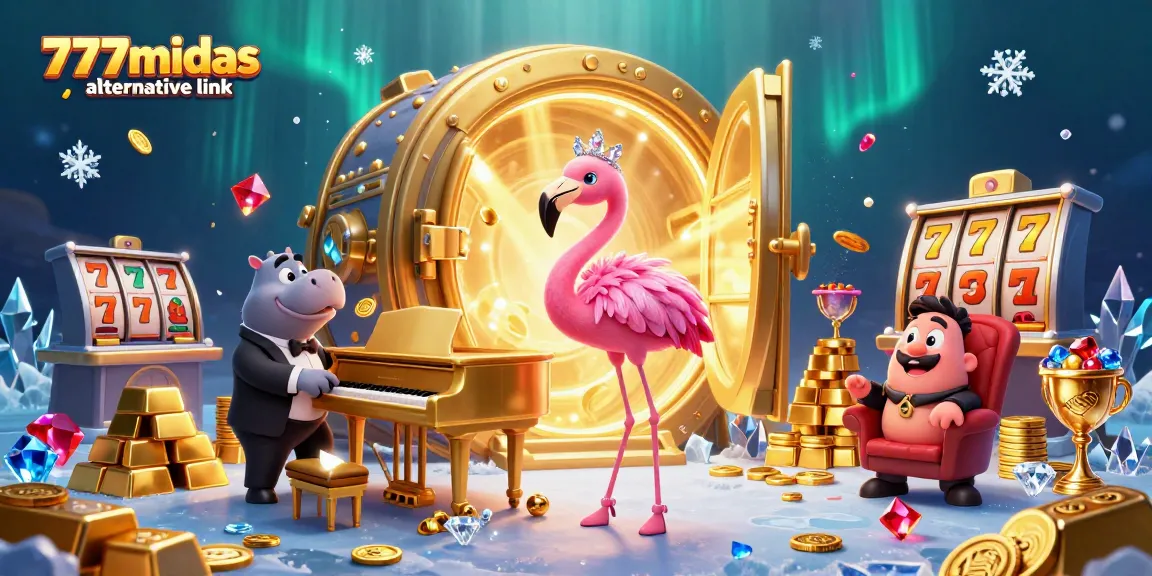Experience the vibrant atmosphere at 777midas alternative link with glamorous casino entertainers and piles of treasure.