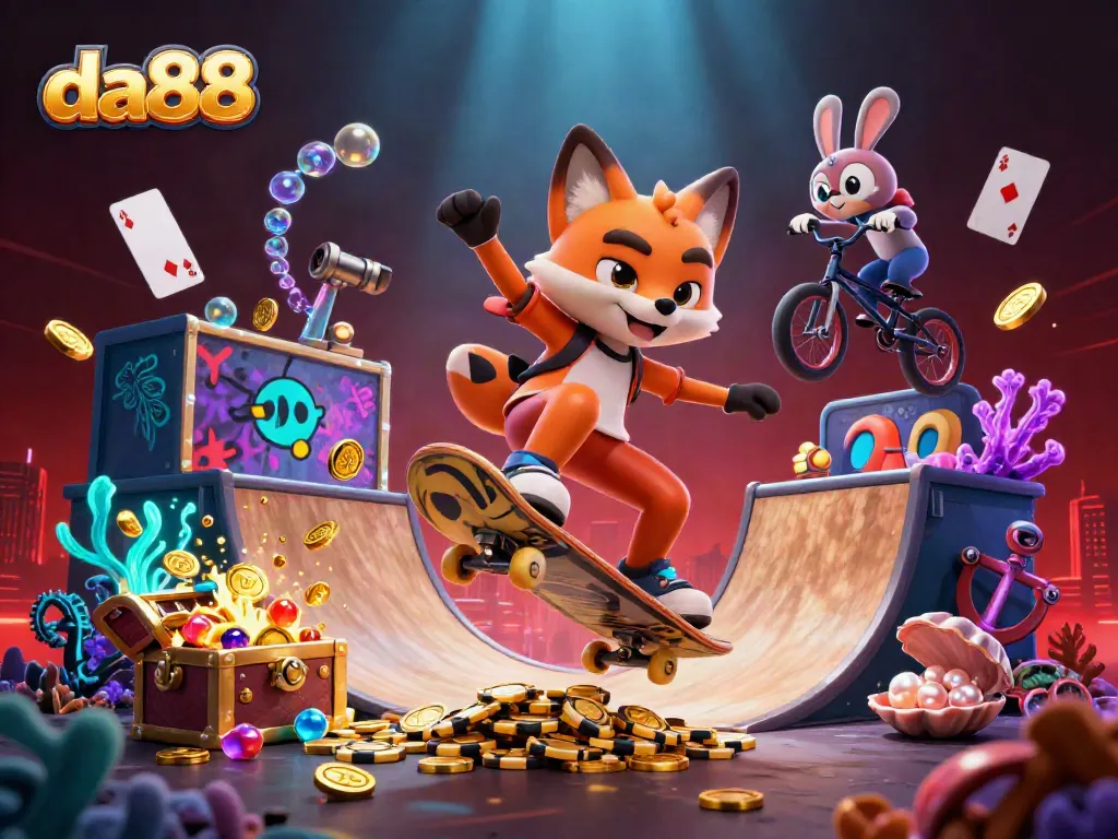 Experience thrilling gaming adventures with da88 featuring vibrant characters and sparkling treasures.