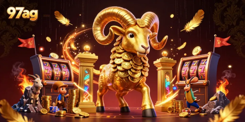 Take a chance on winning big with 97ag in this vibrant casino scene packed with action.
