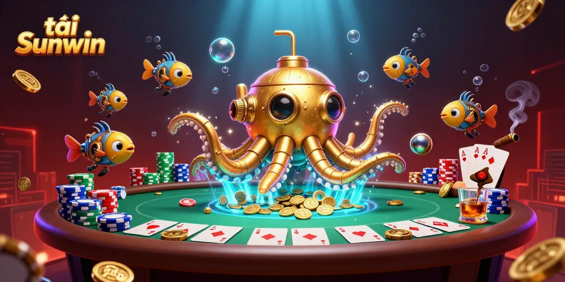 Spin and win with tải Sunwin in this vibrant underwater casino adventure.