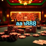 Viva a emoção dos jogos de cassino com as caça-níqueis da aa888 e mesas elegantes.